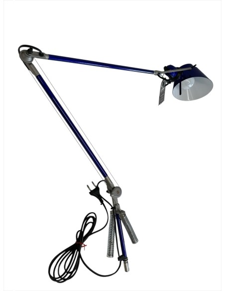 Lumina 101bl Tangram Tischlampe blau (nur Gehäuse) mit Sockel